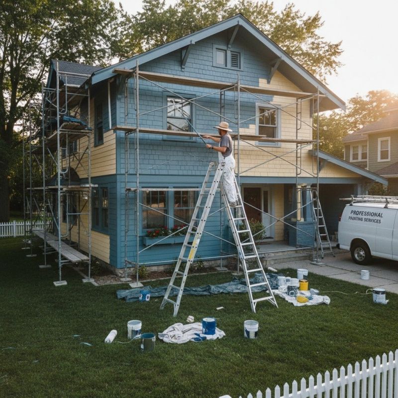 Siding Painting Service